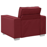 Faux Leather 1 Seater Sofa - Vantage Home