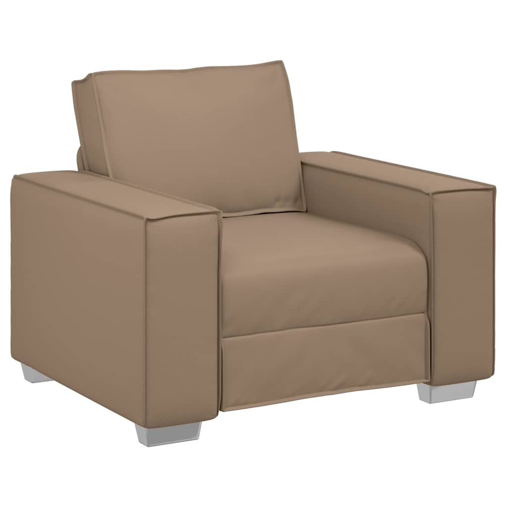 Faux Leather 1 Seater Sofa - Vantage Home
