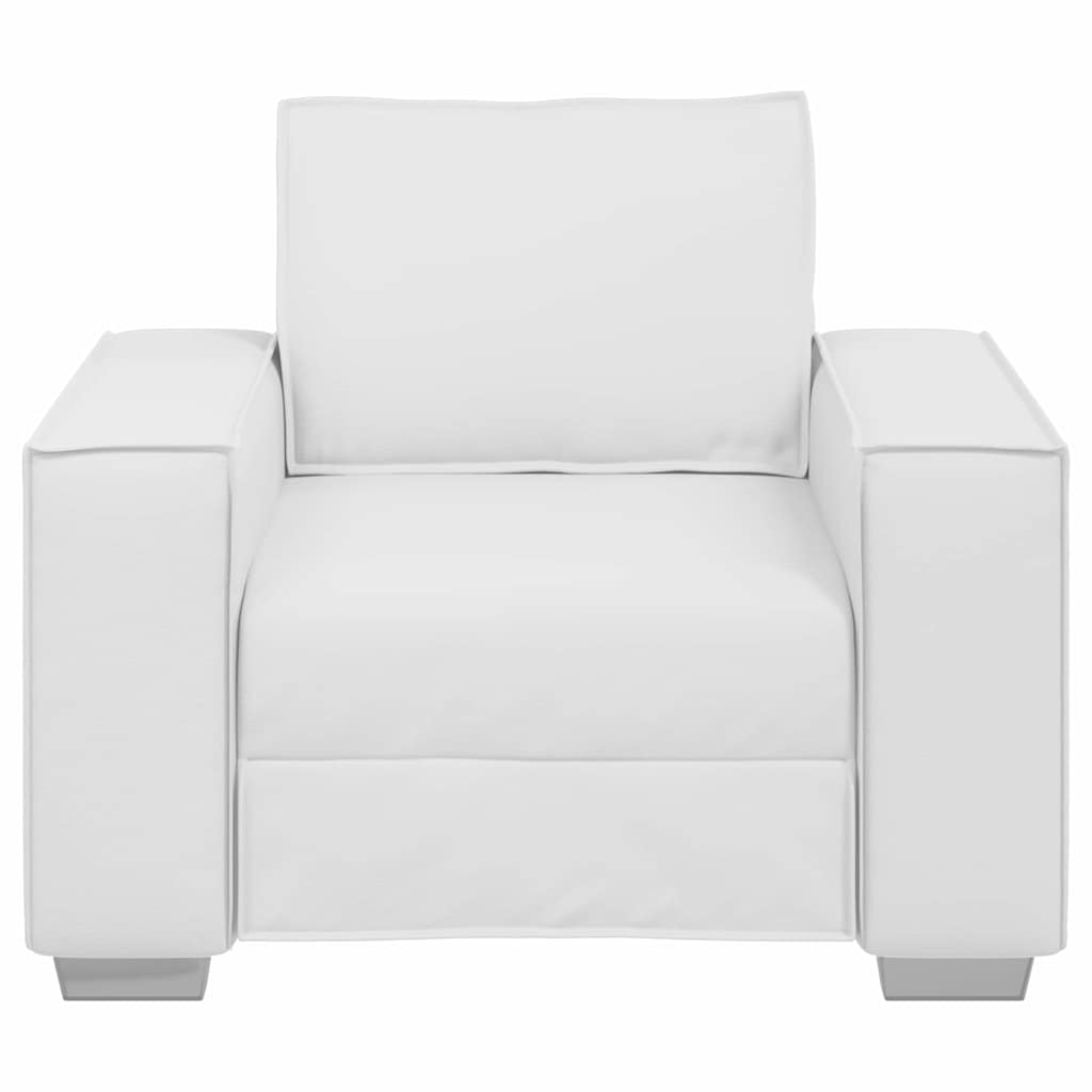 Faux Leather 1 Seater Sofa - Vantage Home