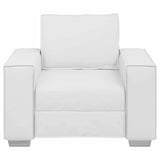 Faux Leather 1 Seater Sofa - Vantage Home