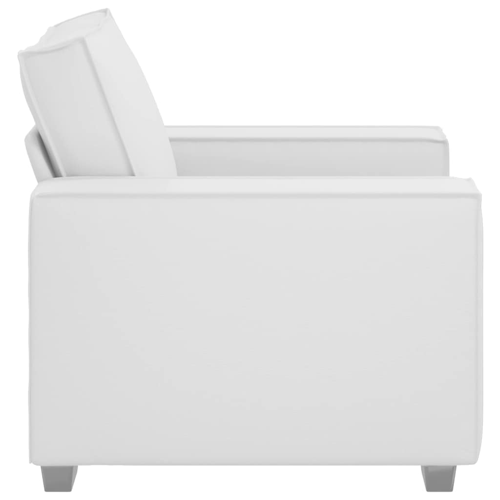 Faux Leather 1 Seater Sofa - Vantage Home