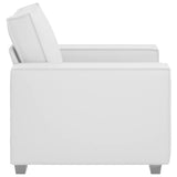 Faux Leather 1 Seater Sofa - Vantage Home