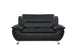 Faux Leather 2 Seater Sofa 152cm Wide - Kensington Home