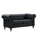 Faux Leather 2 Seater Sofa 153cm Wide - Kensington Home