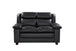 Faux Leather 2 Seater Sofa 156cm Wide - Kensington Home