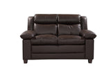 Faux Leather 2 Seater Sofa 156cm Wide - Kensington Home