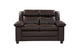 Faux Leather 2 Seater Sofa 156cm Wide - Kensington Home