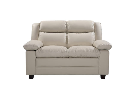 Faux Leather 2 Seater Sofa 156cm Wide - Kensington Home