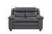 Faux Leather 2 Seater Sofa 156cm Wide - Kensington Home
