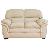 Faux Leather 2 Seater Sofa 165cm Wide - Kensington Home