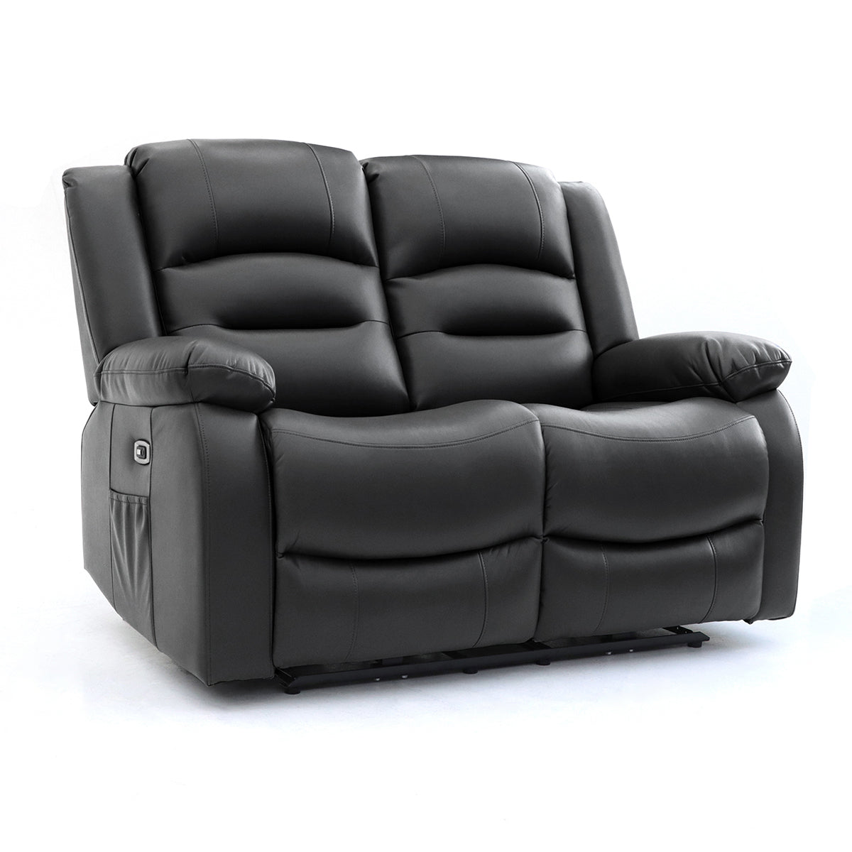 Faux Leather 2 Seater Sofa Electric Recliner - Alva