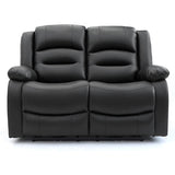 Faux Leather 2 Seater Sofa Electric Recliner - Alva