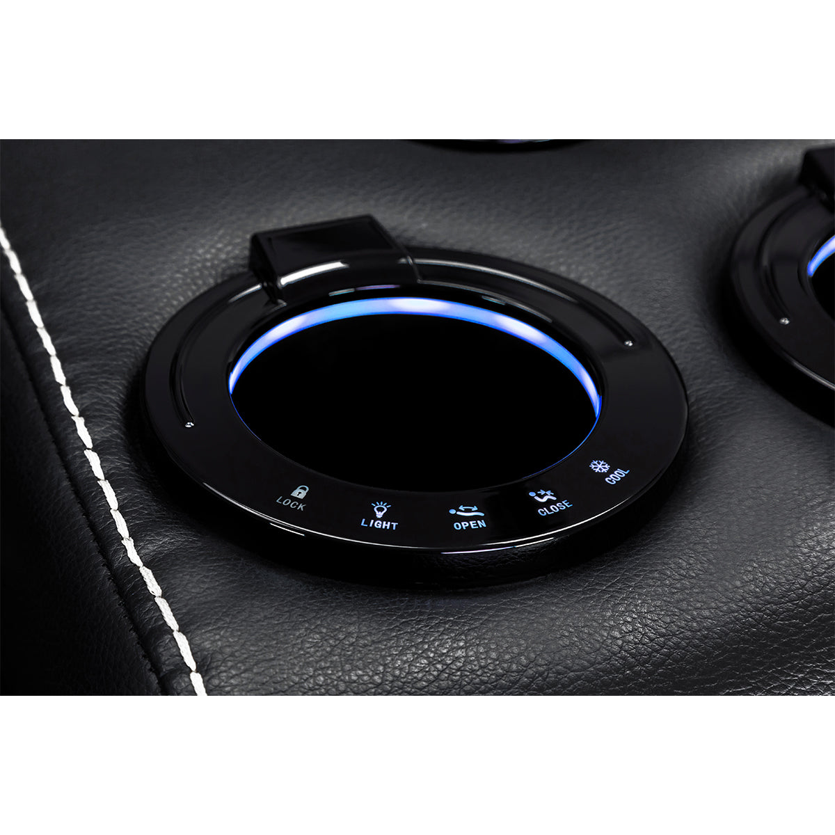 Faux Leather 2 Seater Sofa Electric Recliner - Galaxy Tech