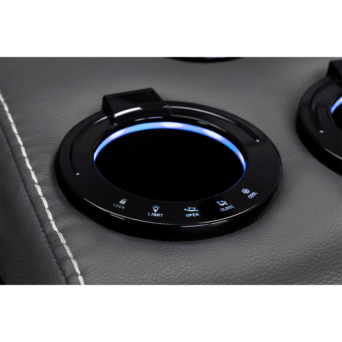 Faux Leather 2 Seater Sofa Electric Recliner - Galaxy Tech