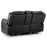 Faux Leather 2 Seater Sofa Electric Recliner - Harald