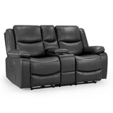 Faux Leather 2 Seater Sofa Electric Recliner - Harald