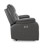 Faux Leather 2 Seater Sofa Electric Recliner - Harald