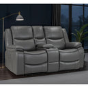 Faux Leather 2 Seater Sofa Electric Recliner - Harald