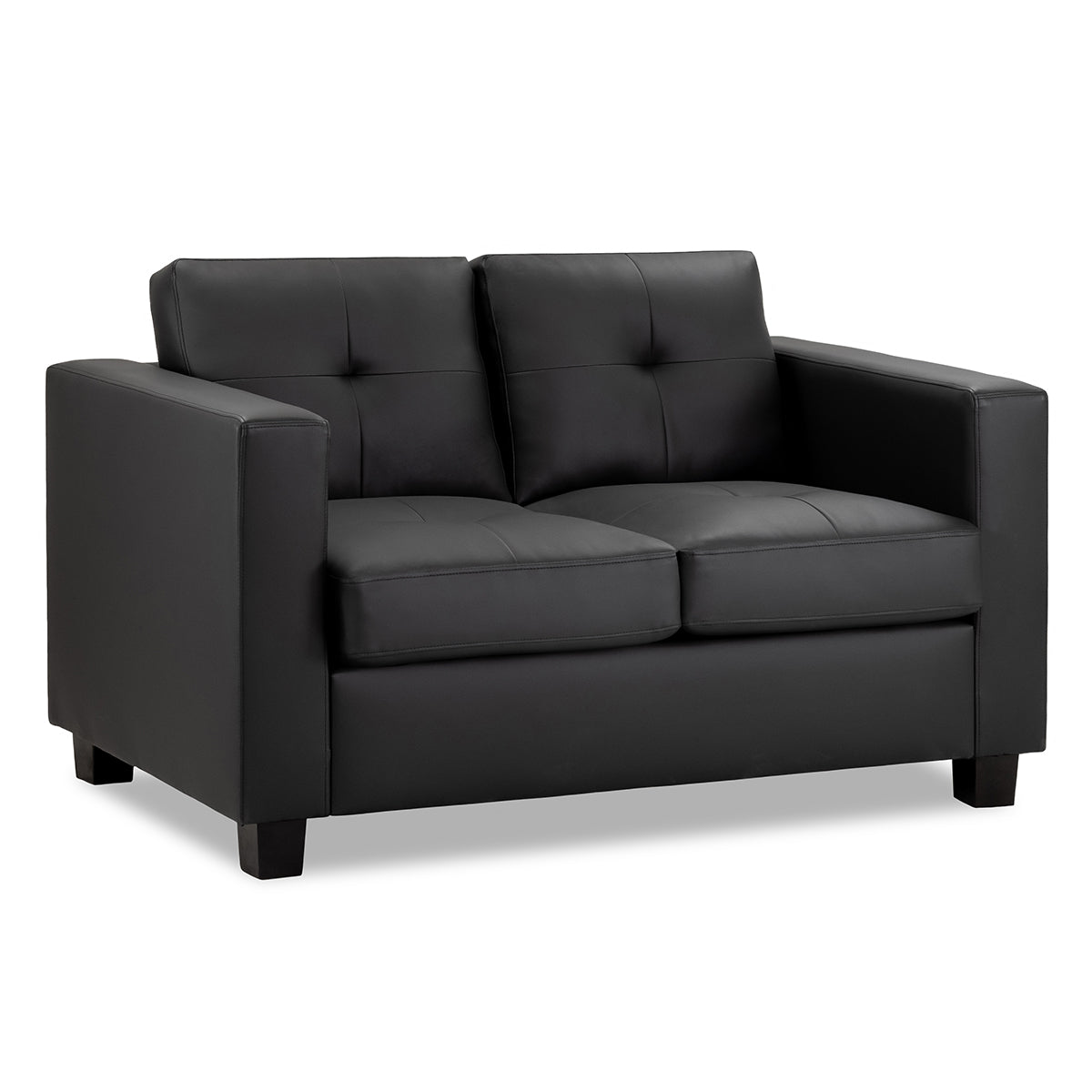 Faux Leather 2 Seater Sofa - Jerry