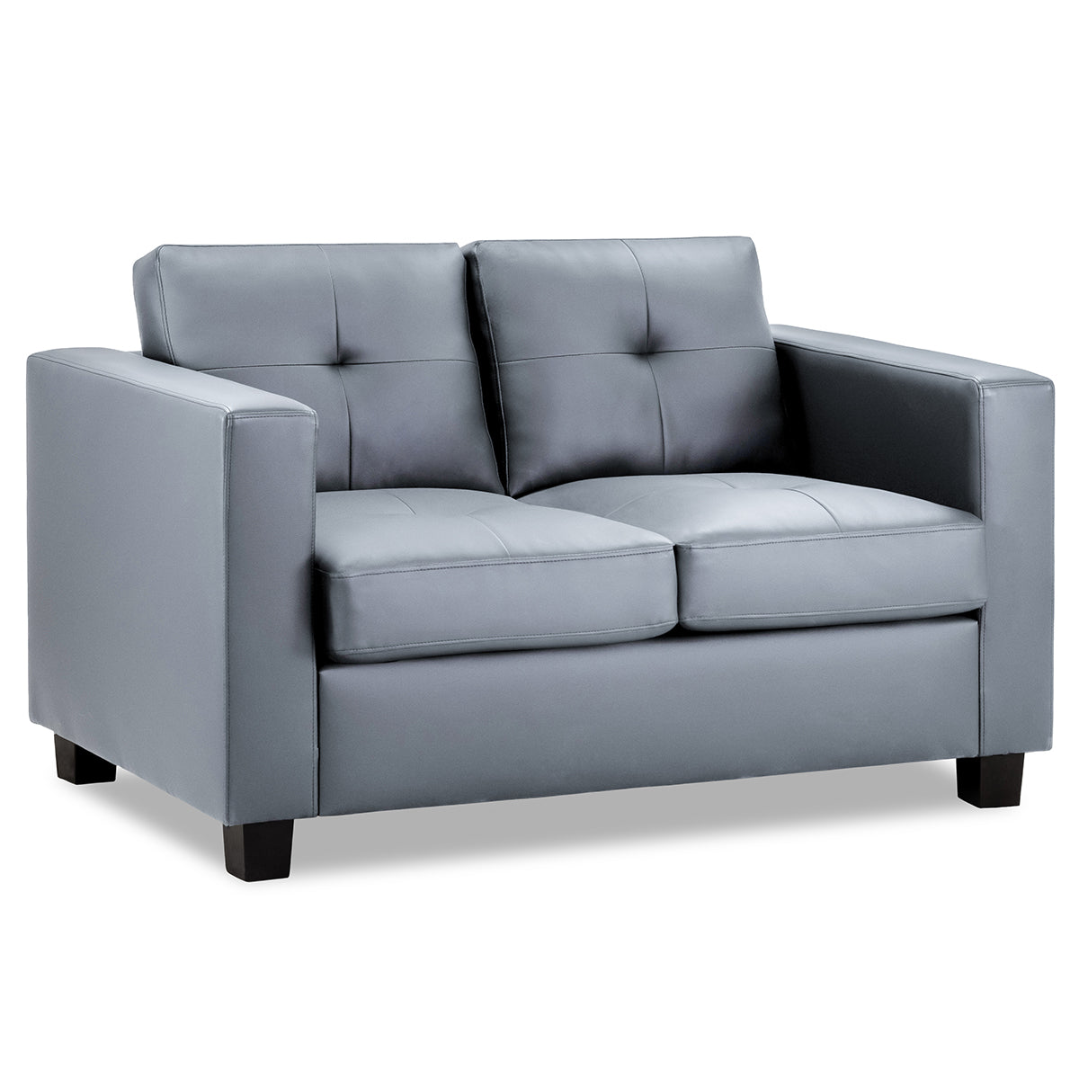 Faux Leather 2 Seater Sofa - Jerry