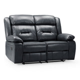 Faux Leather 2 Seater Sofa Recliner - Novie