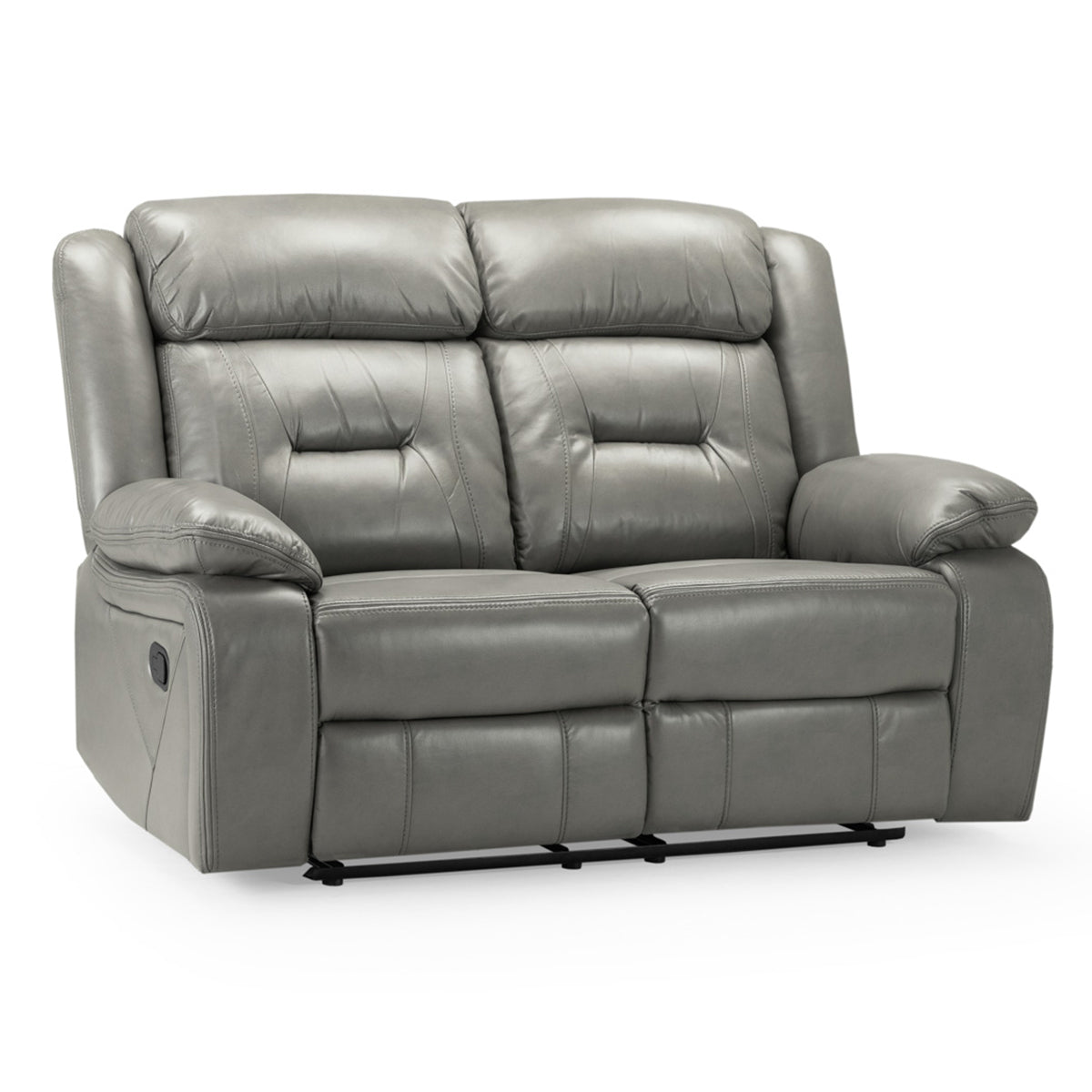 Faux Leather 2 Seater Sofa Recliner - Novie