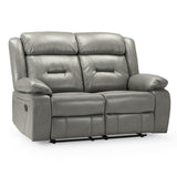 Faux Leather 2 Seater Sofa Recliner - Novie