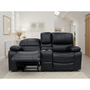 Faux Leather 2 Seater Sofa Recliner - Orla