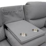 Faux Leather 2 Seater Sofa Recliner - Orla