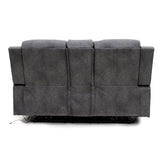 Faux Leather 2 Seater Sofa Recliner Tech - C-Love