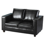 Faux Leather 2 Seater Sofa - Tempo