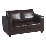 Faux Leather 2 Seater Sofa - Tempo