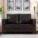Faux Leather 2 Seater Sofa - Tempo