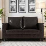 Faux Leather 2 Seater Sofa - Tempo