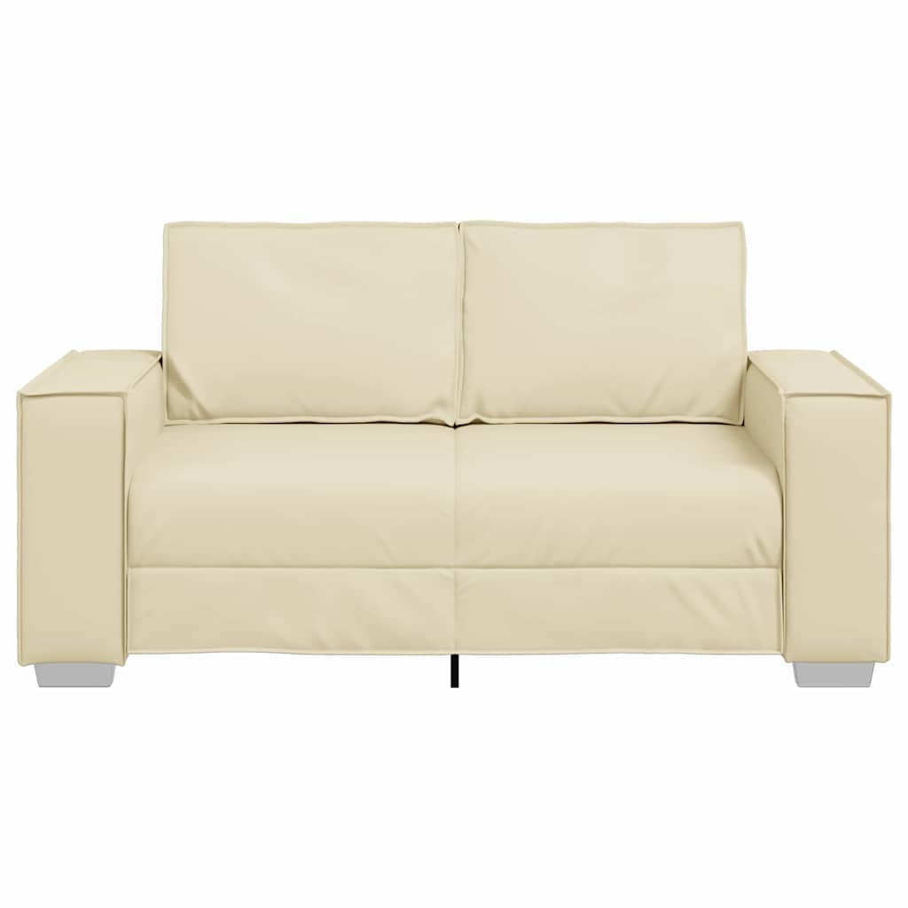 Faux Leather 2 Seater Sofa - Vantage Home