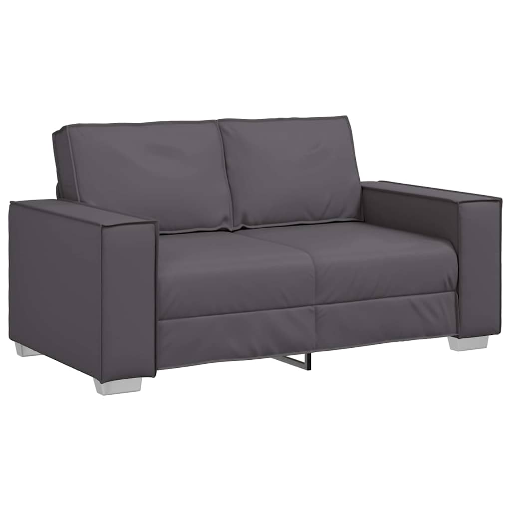 Faux Leather 2 Seater Sofa - Vantage Home