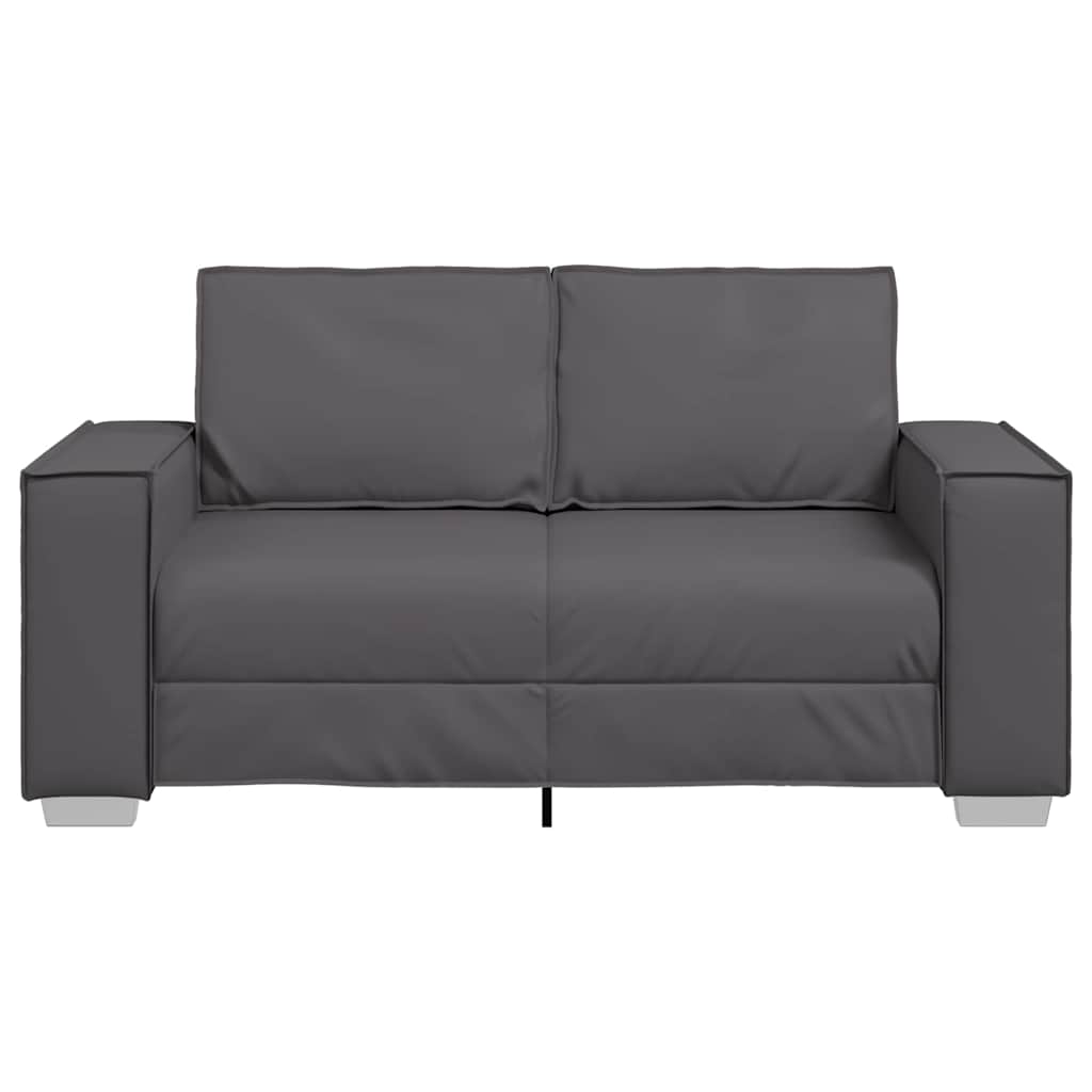 Faux Leather 2 Seater Sofa - Vantage Home