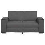 Faux Leather 2 Seater Sofa - Vantage Home