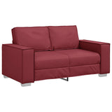 Faux Leather 2 Seater Sofa - Vantage Home