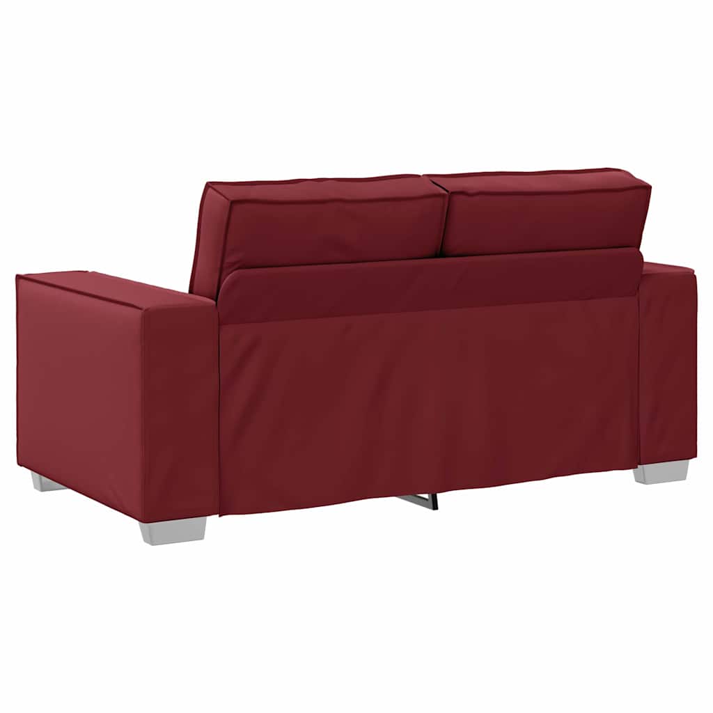 Faux Leather 2 Seater Sofa - Vantage Home