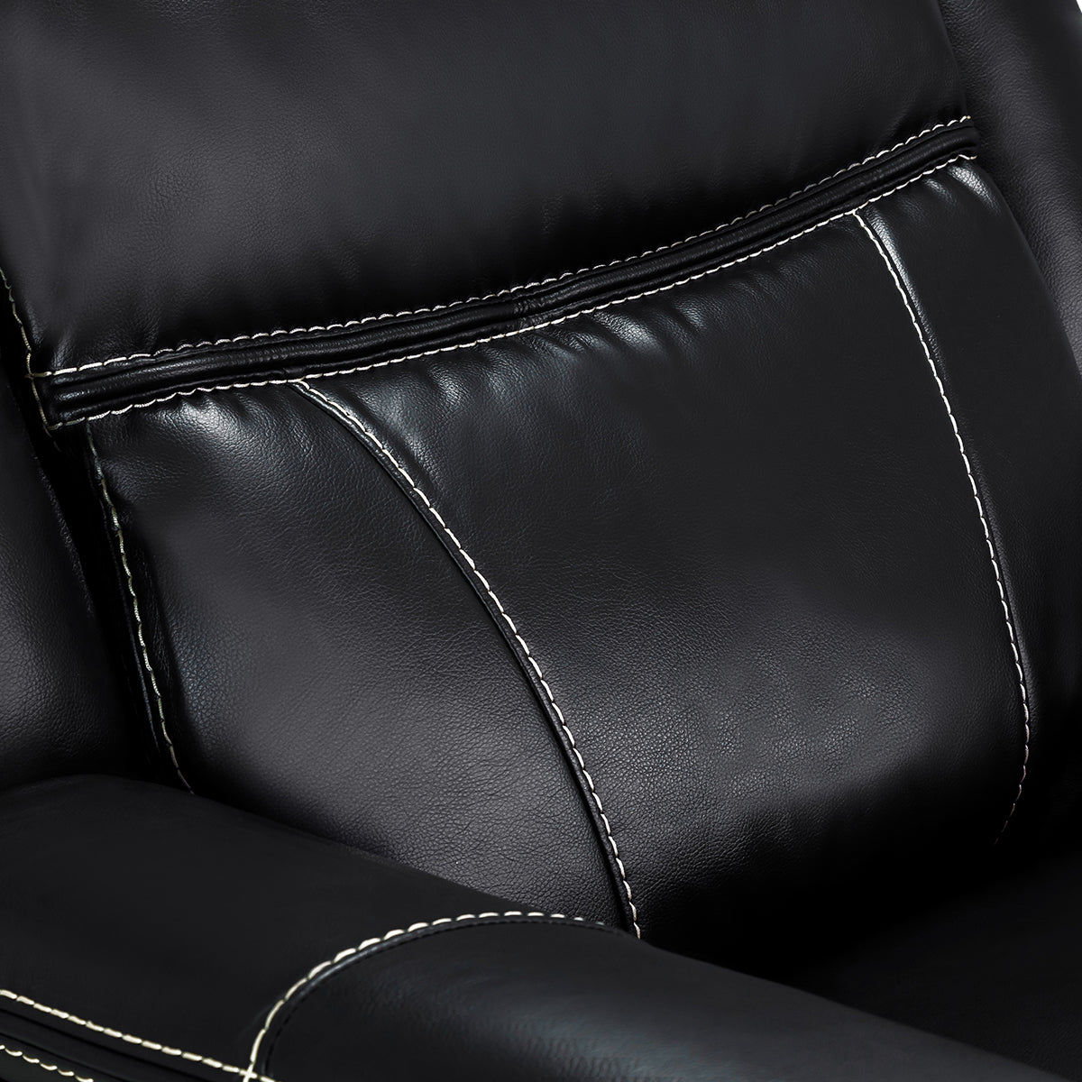 Faux Leather 3 + 2 Seater Sofa Set Electric Recliner - Galaxy Tech