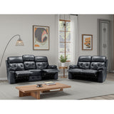 Faux Leather 3 + 2 Seater Sofa Set Recliner - Cody