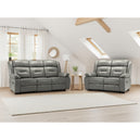 Faux Leather 3 + 2 Seater Sofa Set Recliner - Novie