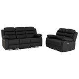 Faux Leather 3 + 2 Seater Sofa Set Electric Recliner - Roma