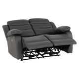 Faux Leather 3 + 2 Seater Sofa Set Electric Recliner - Roma