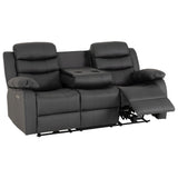 Faux Leather 3 + 2 Seater Sofa Set Electric Recliner - Roma