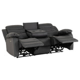 Faux Leather 3 + 2 Seater Sofa Set Electric Recliner - Roma