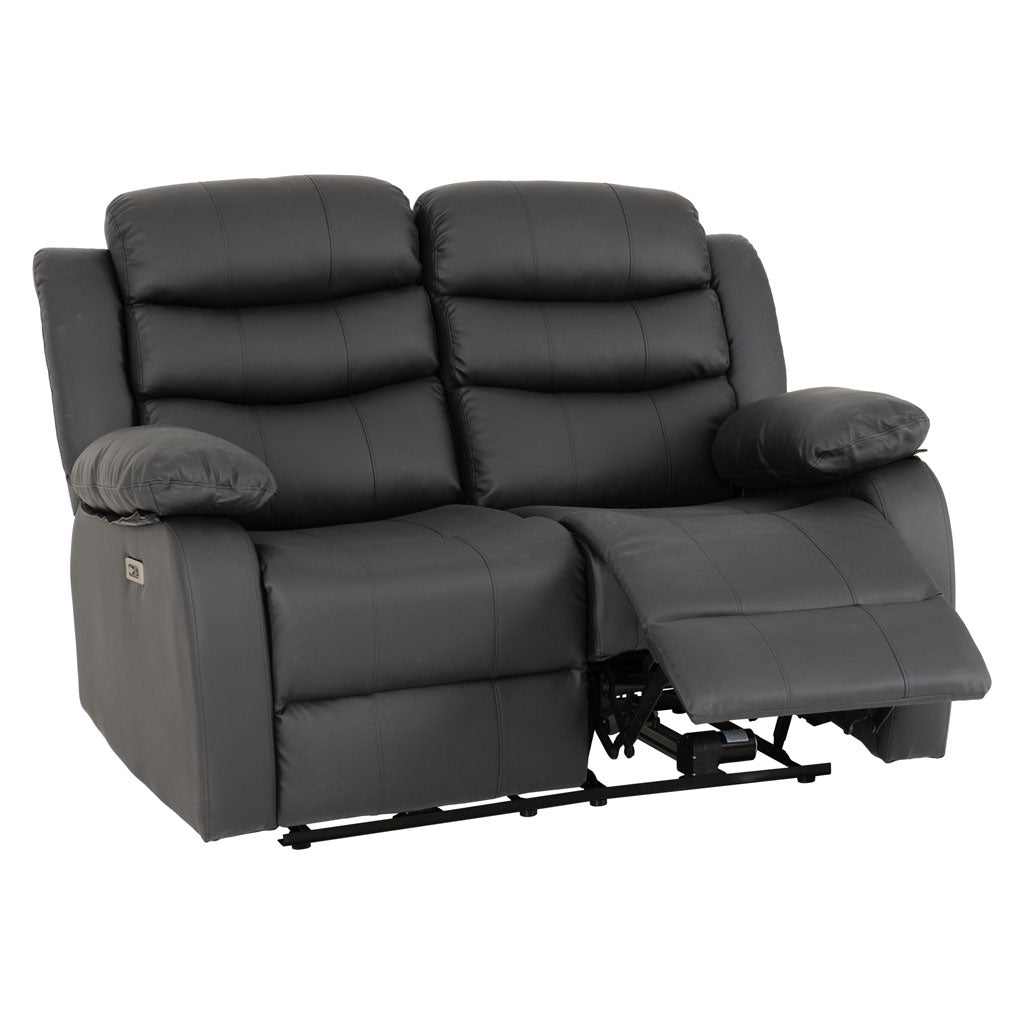 Faux Leather 3 + 2 Seater Sofa Set Electric Recliner - Roma