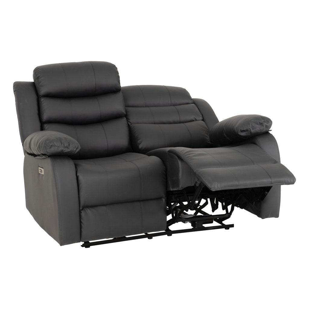 Faux Leather 3 + 2 Seater Sofa Set Electric Recliner - Roma