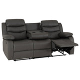 Faux Leather 3 + 2 Seater Sofa Set Recliner - Roma